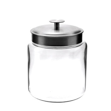 Anchor 96 oz Mini Montana Jar with Stainless Steel Lid