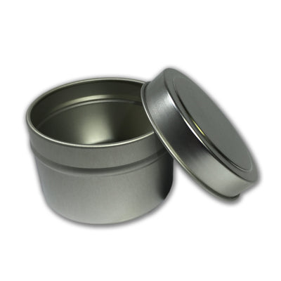 4 oz. Seamless Tin with Solid Lid
