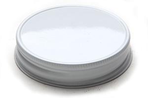 70MM Continuous Thread White Lid