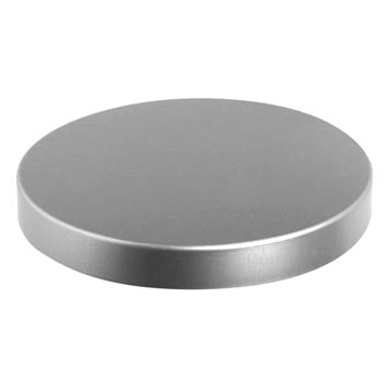 75 x 10mm Silver Brushed Lid