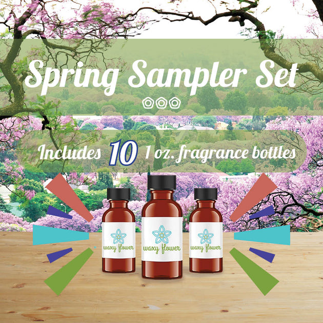 Spring Fragrance Sampler Set – Waxy Flower
