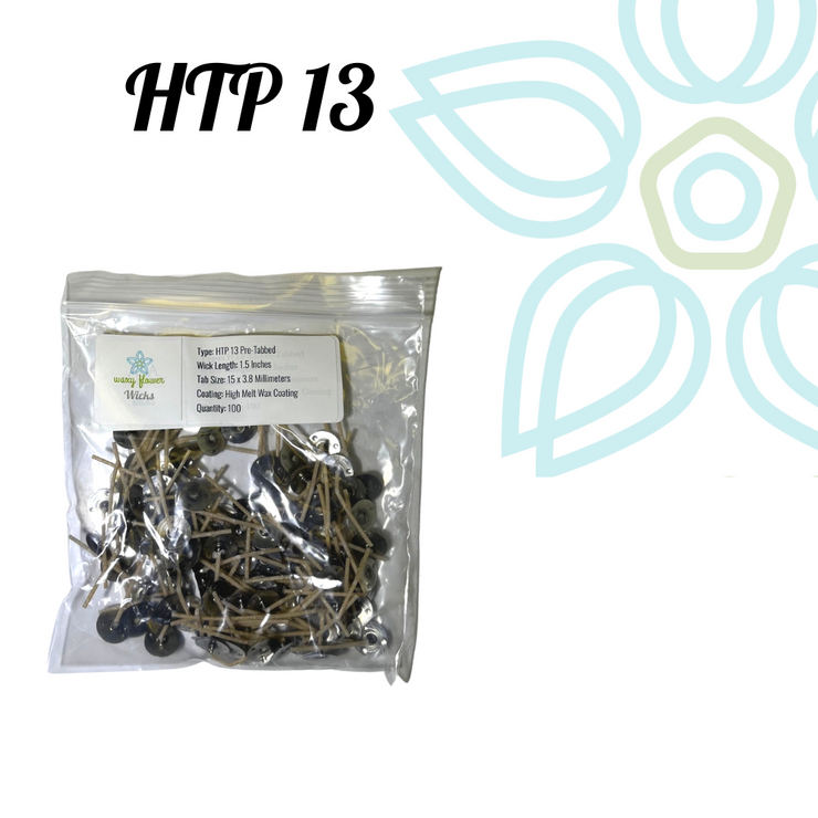 HTP 13- 1.5" Tealight PreTabbed Wick (Pack of 100)
